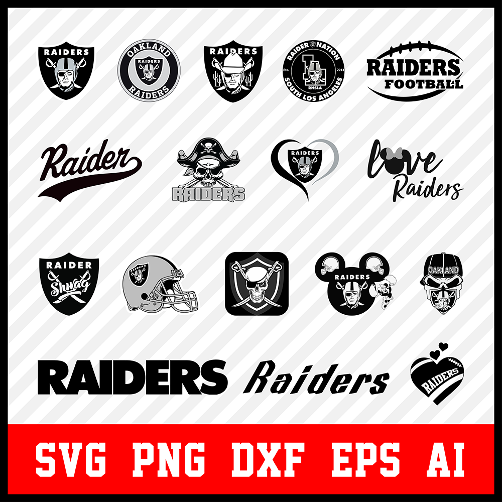 Las Vegas Raiders Svg Bundle, Raiders Svg, Las Vegas Raiders Logo, Raiders Clipart, Football SVG bundle, Svg File for cricut, NFL Svg  • INSTANT Digital DOWNLOAD includes: 1 Zip and the following file formats: SVG, DXF, PNG, EPS, PDF  • Artwork files are perfect for printing, resizing, coloring and modifying with the appropriate software.  • These digital clip art files are perfect for any projects such as: Scrap booking, paper goods, DIY invitations & announcements, clothing and accessories, party favors, 