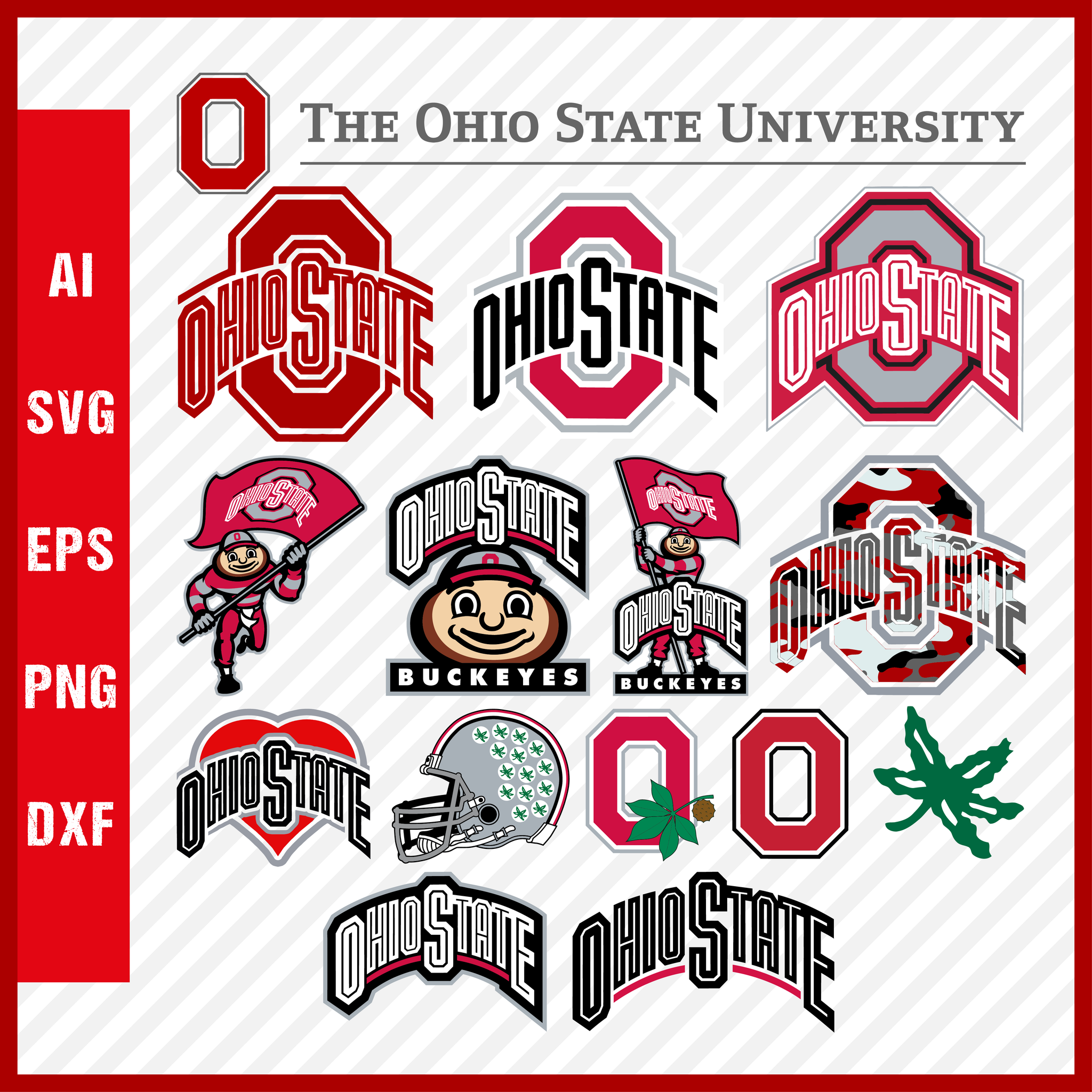 Ohio State Buckeyes Svg NCAA National Collegiate Athletic Association ohio-state-buckeyes-svg-ncaa-national-collegiate-athletic-association