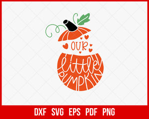 Our Little Pumpkin Witch’s Wish Funny Halloween SVG Cutting File Digital Download