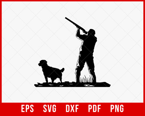 Passionate Hunter Bird Hunting SVG Cutting File Digital Download