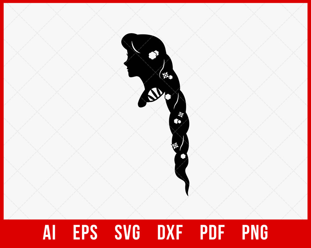 Disney Character Silhouette Art Design SVG Cut File for Cricut and Silhouette Digital Download