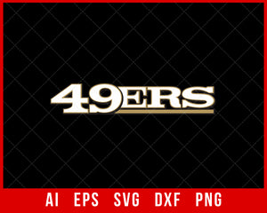 San Francisco 49ers Svg Files for Cricut and Silhouette - Cut