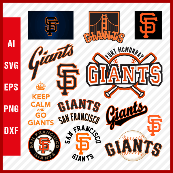 Giants Baseball SVG, Giants Baseball Cut File, Giants Baseball DXF, Giants  Baseball PNG, Giants Baseball Clipart