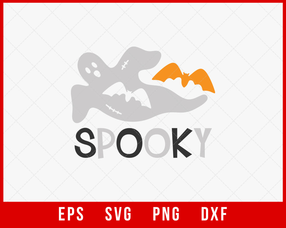 Spooky Cute Witch Funny Halloween SVG Cutting File Digital Download