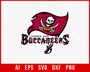 How to draw the Tampa Bay Buccaneers Logo (NFL Team) 