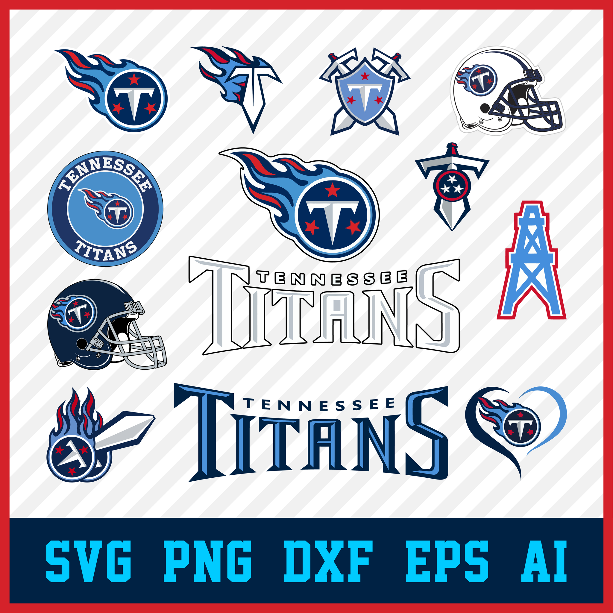 Tennessee Titans Svg Bundle, Titans Svg, Tennessee Titans Logo, Titans  Clipart, Football SVG bundle, Svg File for cricut, Nfl Svg