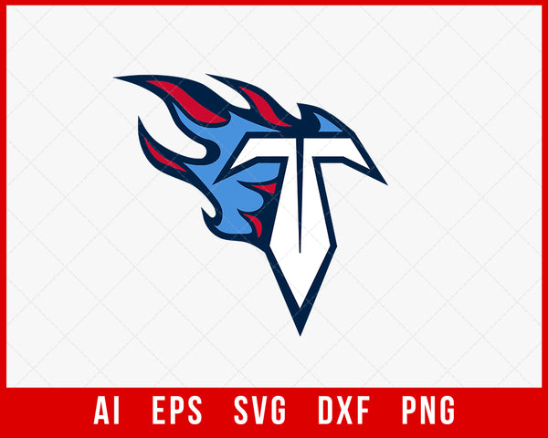 Titans nfl svg , Football svg file , Football logo  Football logo, Titans  football, Football team logos