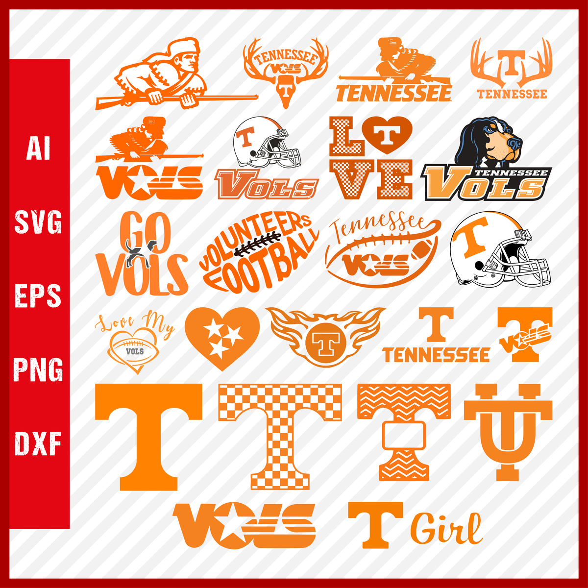 Tennessee Volunteers svg NCAA National Collegiate Athletic Association ...