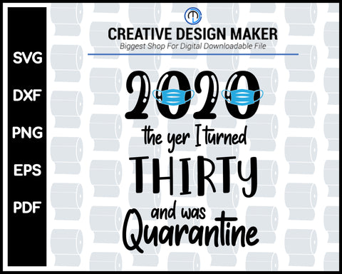 The One Where We Were 2020 Quarantine svg For Cricut Silhouette And eps png Printable Artworks