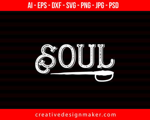 Soul Couple Print Ready Editable T-Shirt SVG Design!