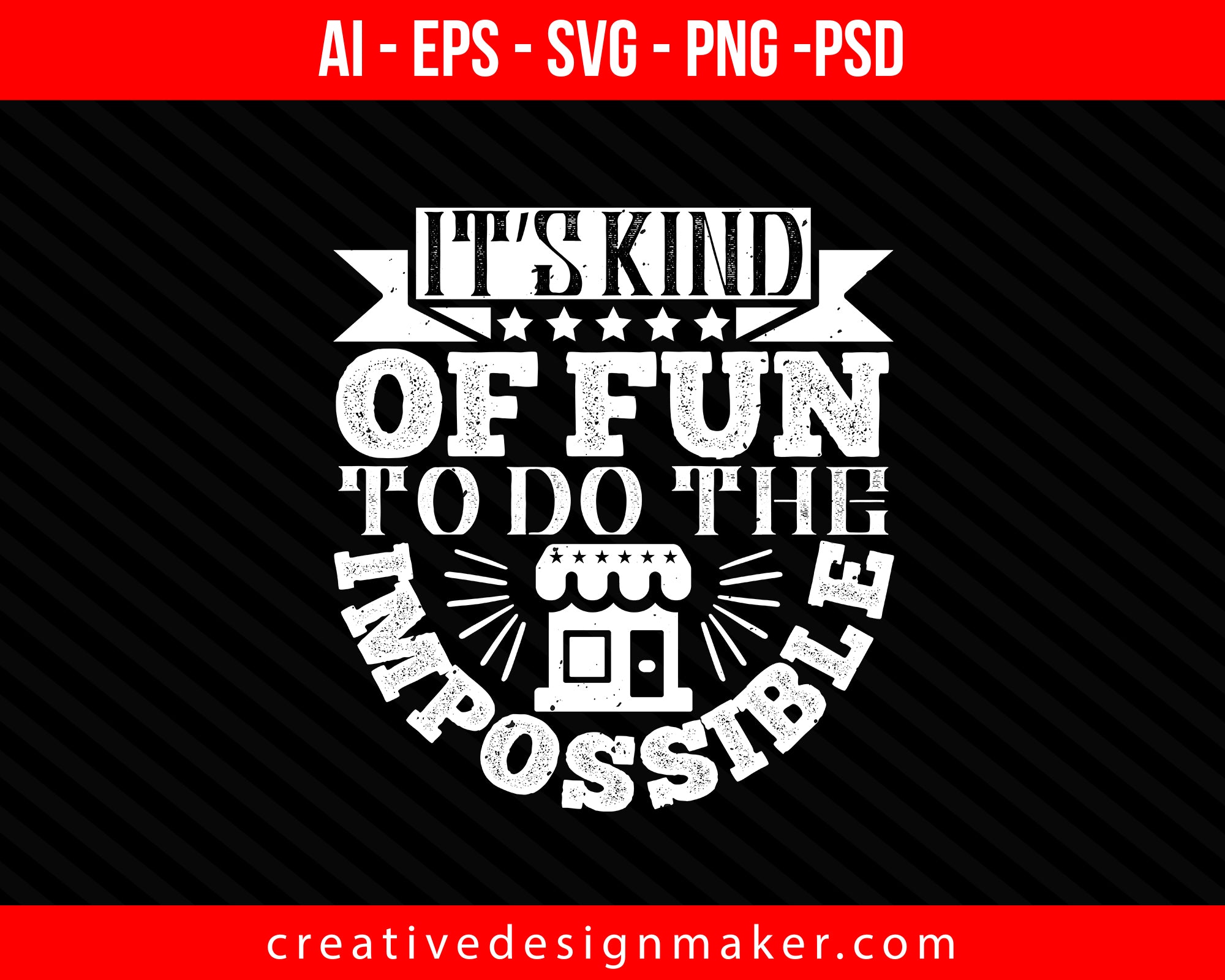 It’s kind of fun to do the impossible Architect Print Ready Editable T-Shirt SVG Design!