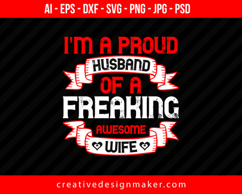 I Am A Proud Couple Print Ready Editable T-Shirt SVG Design!