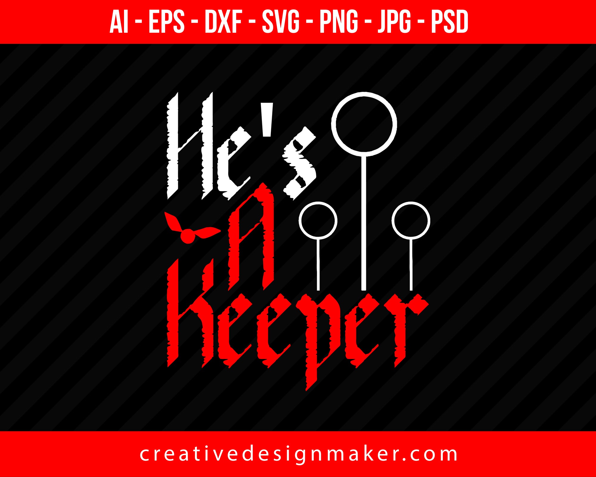 He's A Keeper Couple Print Ready Editable T-Shirt SVG Design!