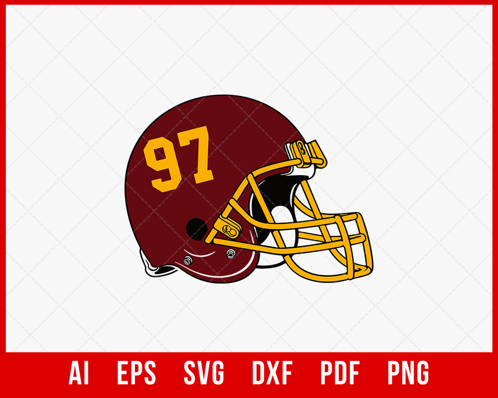Washington Football Team Helmet SVG File