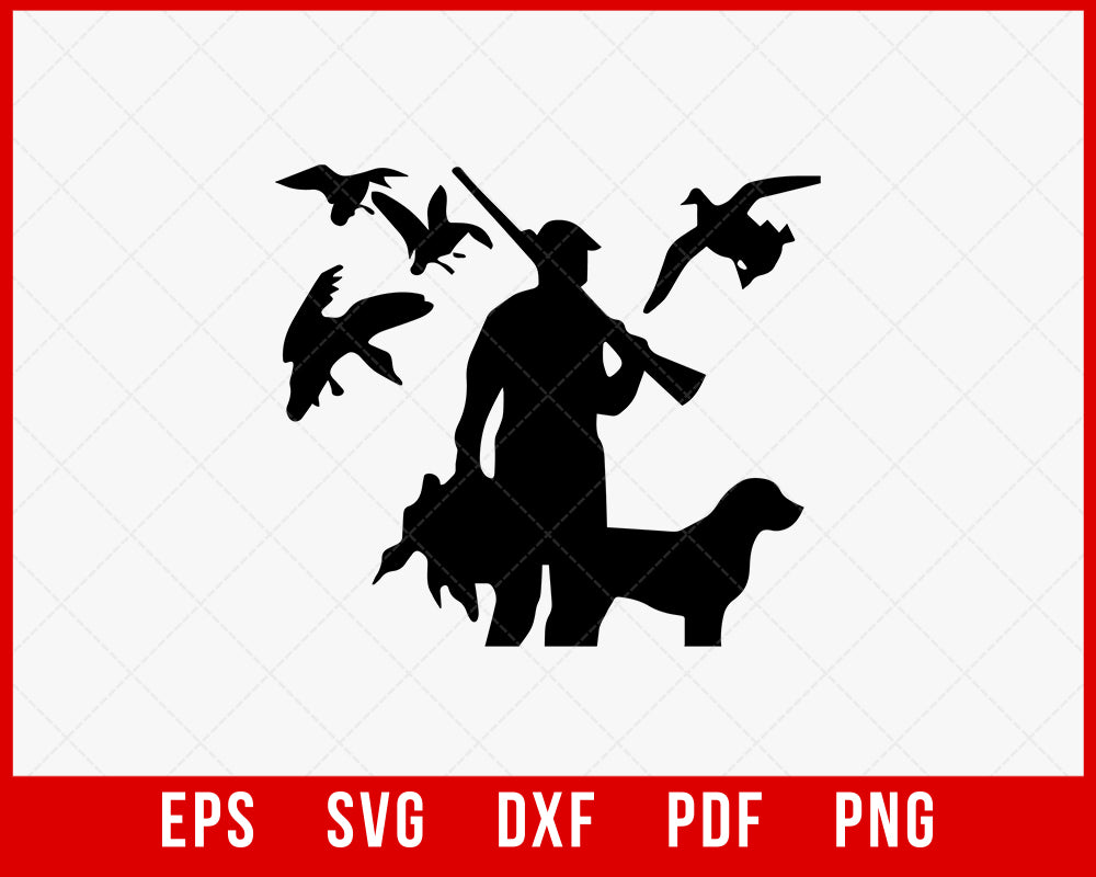 Waterfowl Duck Hunting Season SVG Cut File | Creative Design Maker ...