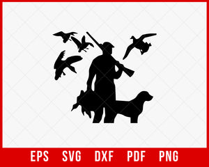 Waterfowl Duck Hunting Season Cricut SVG Cutting File Digital Download File