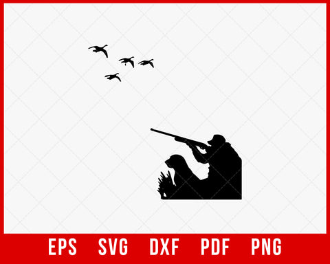 Waterfowl Duck Hunting Season SVG Cutting File Digital Download File