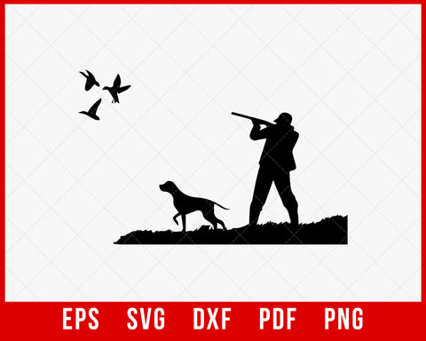 Waterfowl Duck Goose Hunting Season SVG Cutting File Digital Download File