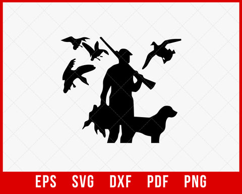 Waterfowl Duck Hunting Season Cricut SVG Cutting File Digital Download File