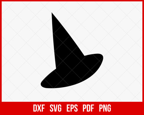 Witches Hat Ghost Fair Funny Halloween SVG Cutting File Digital Download