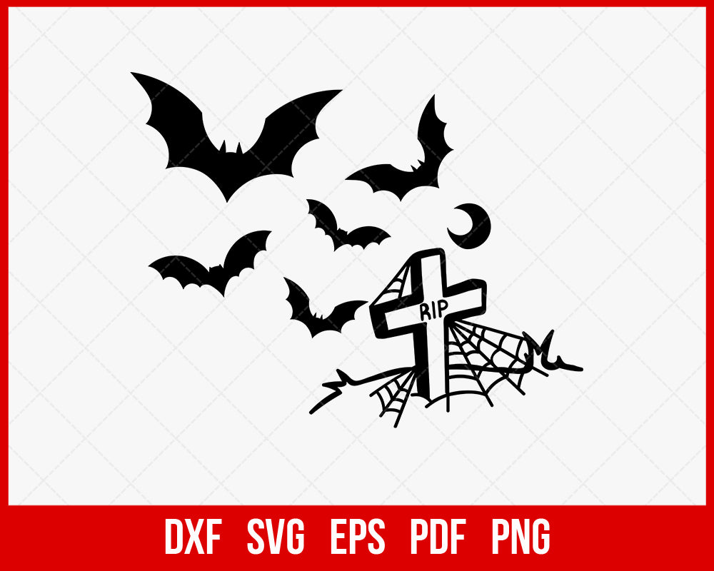 Witches Rest in Peach Funny Halloween SVG Cutting File Digital Download