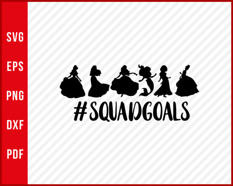 Squad Goals Disney svg