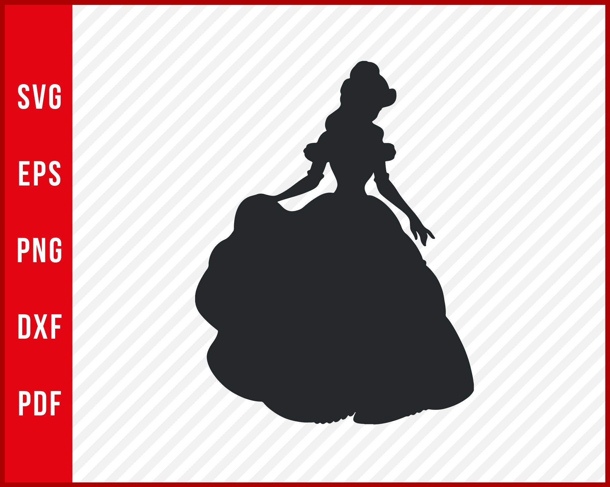 disney princess snow white silhouette