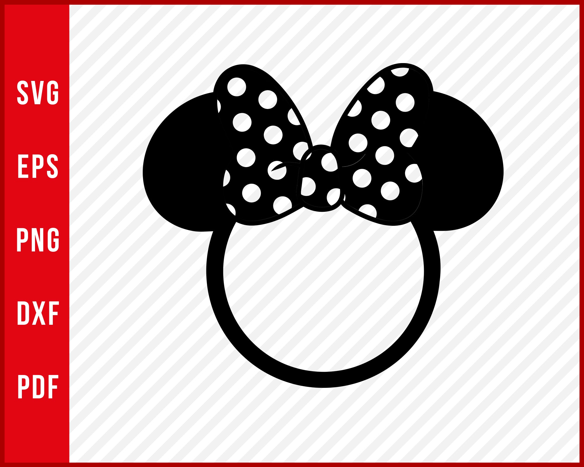 Minnie Mouse L/v Inspired Designer Logo, Disney Vinyl Cut, Cricut file –  Main St Magic Shop