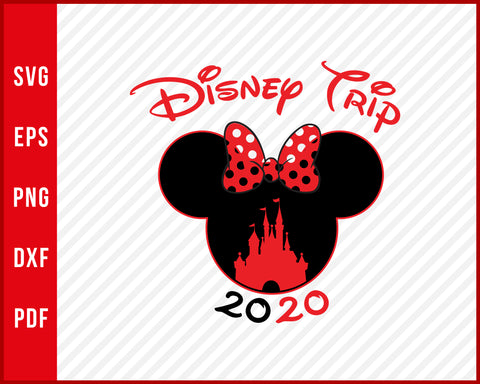 Disney Trip svg Silhouette Design Cut Files For Cricut And PNG EPS Printable Files