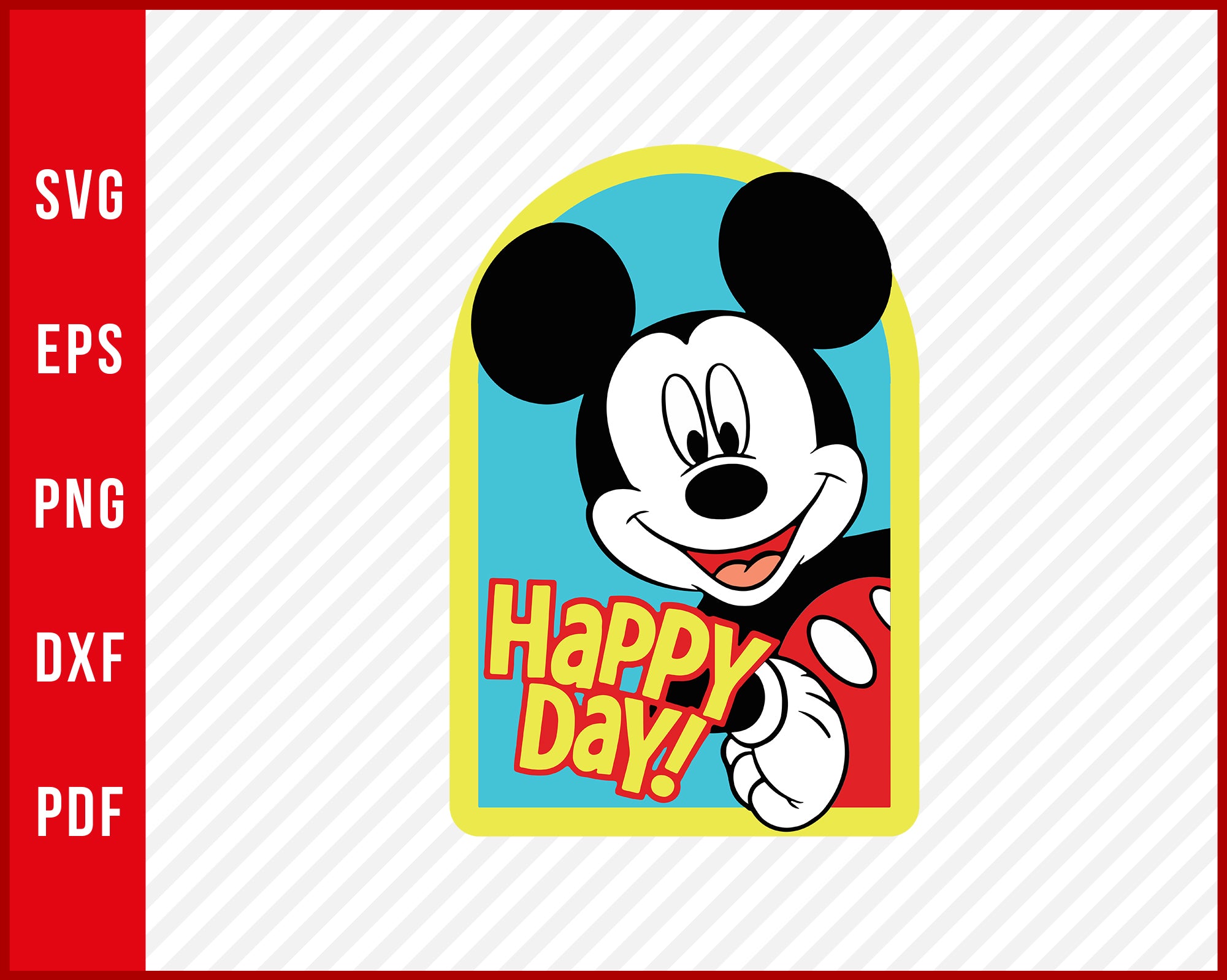 Happy Day Disney svg