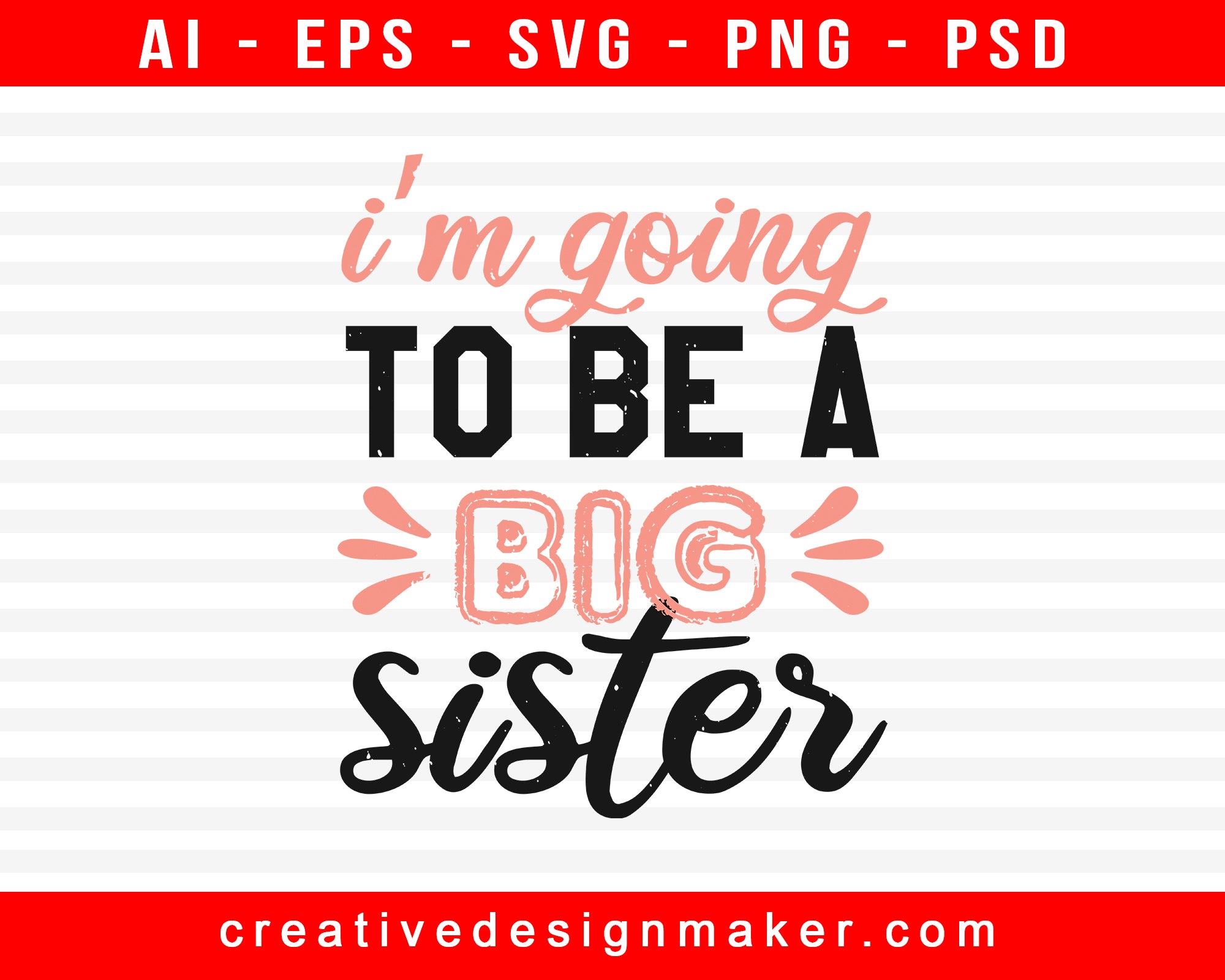 I’m Going To Baby Shower Print Ready Editable T-Shirt SVG Design!